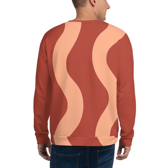 Cute bacon sweatshirt, gift for bacon lovers, Halloween costume, Unisex Sweatshirt - Image 14