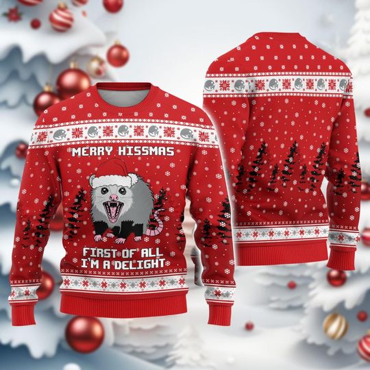 Cute Cats 3D Sweater, Animal Lovers Ugly Christmas Sweater - Image 7