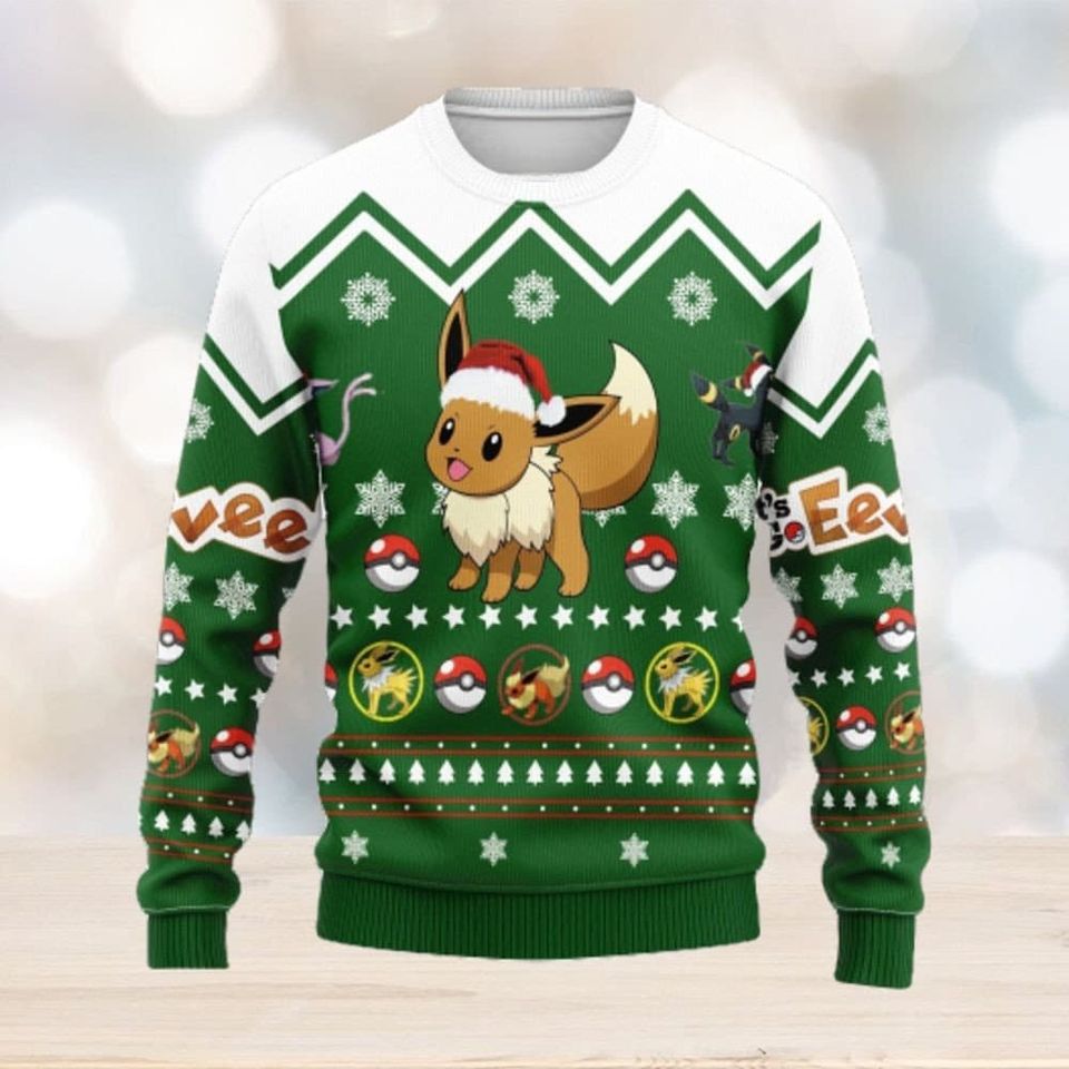 Cute Character 3D All Over Printed T-shirt, Games Series Ugly Christmas Sweater