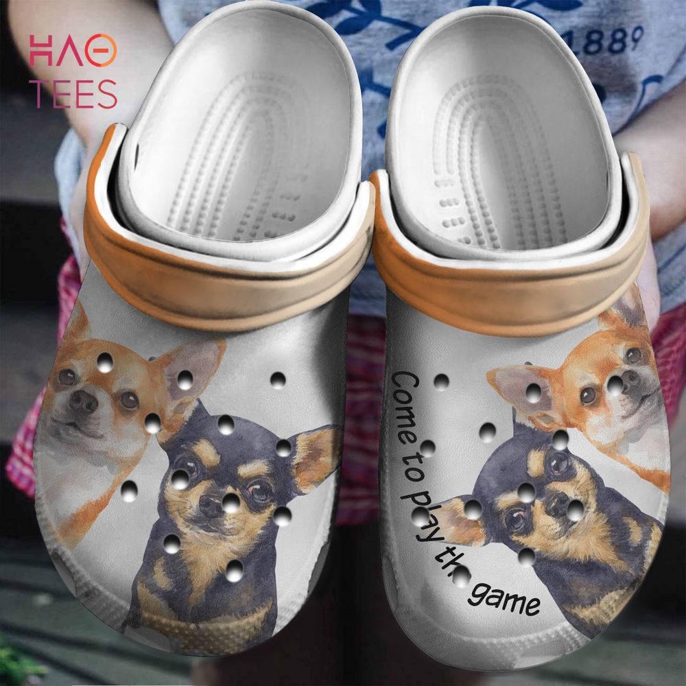 Cute Chihuahua Animal Crocs Crocband Clogs Shoes Comfortable For Men Women and Kids