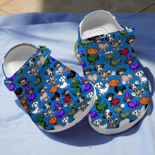 Cute Dachshund Crocs Crocband Clogs Shoes Comfortable For Men Women and Kids