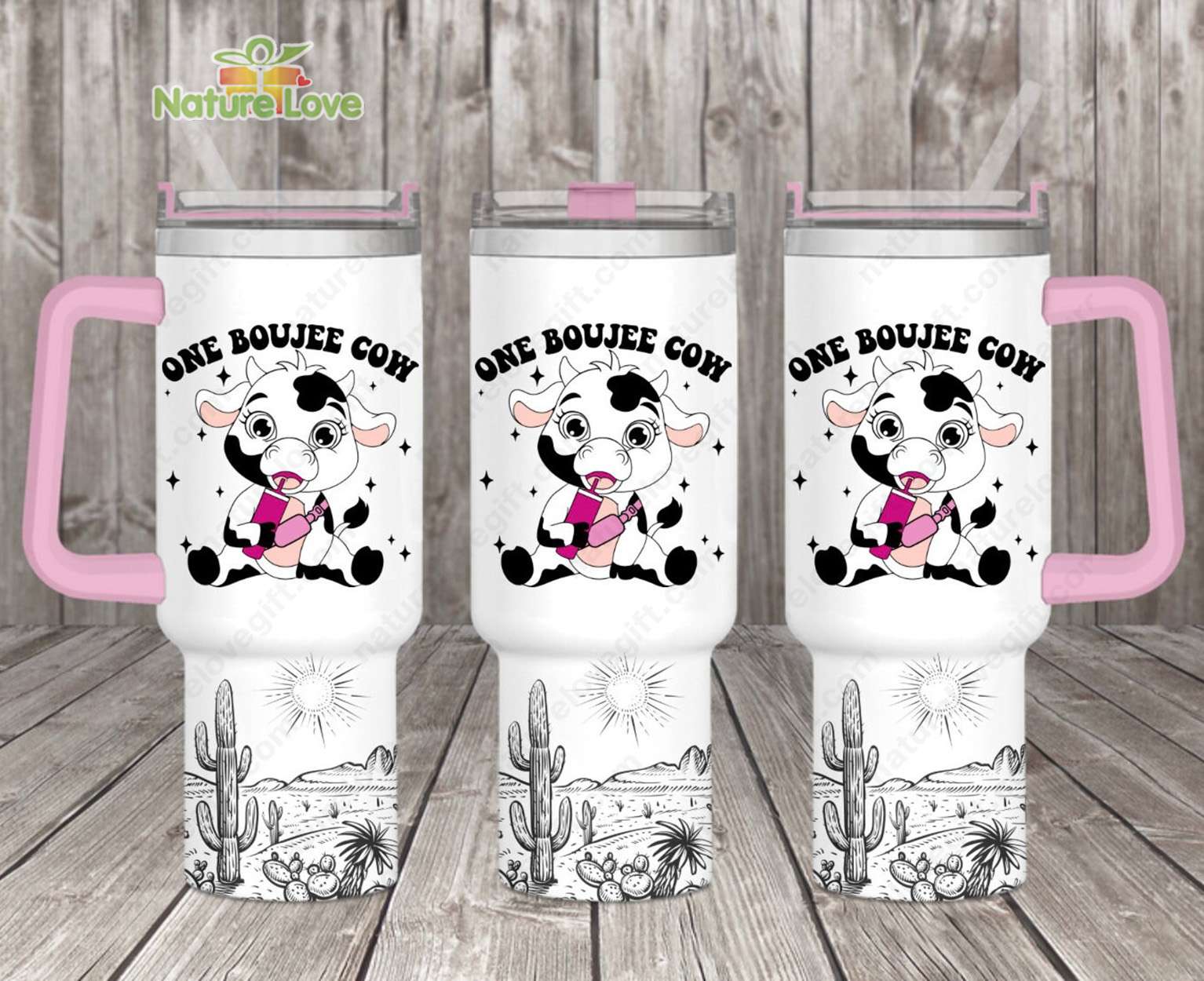 Cute Dairy Cow Custom Stanley Cup 40 oz 30 oz Tumbler With HandleTVC2301904