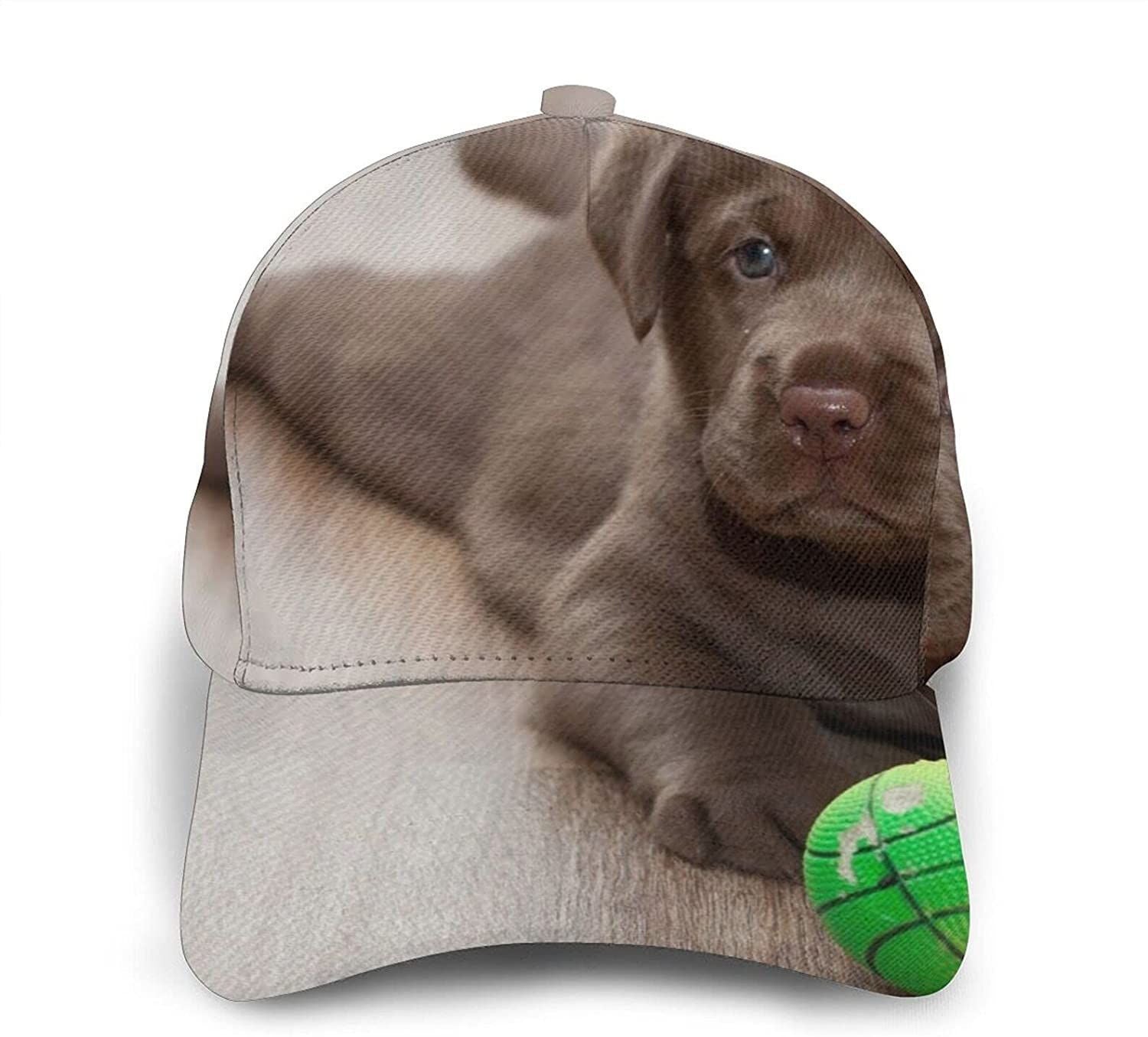 Cute Dog Classic Baseball 3D Cap Adjustable Twill Sports Dad Hat Classic Capfor Unisex Trucker Hats Custom Hats Gifts For Men & Women