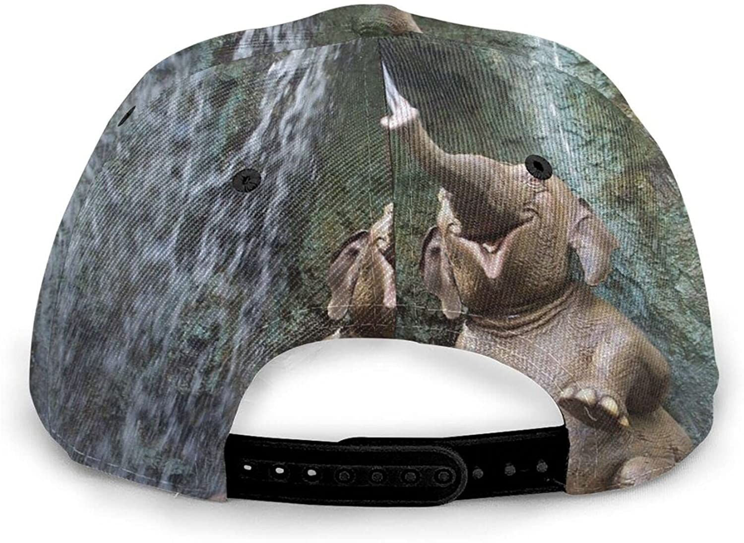 Cute Elephant 3D Printed Adjustable Twill - Classic Cap Trucker Hats Custom Hats Gifts For Men & Women