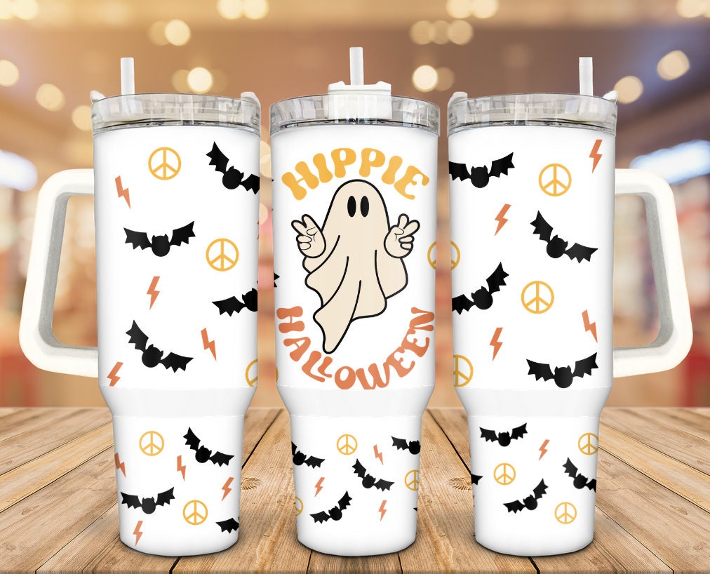 Cute Ghost Halloween Custom Stanley Cup 40 oz 30 oz Tumbler With HandleTVC2301933