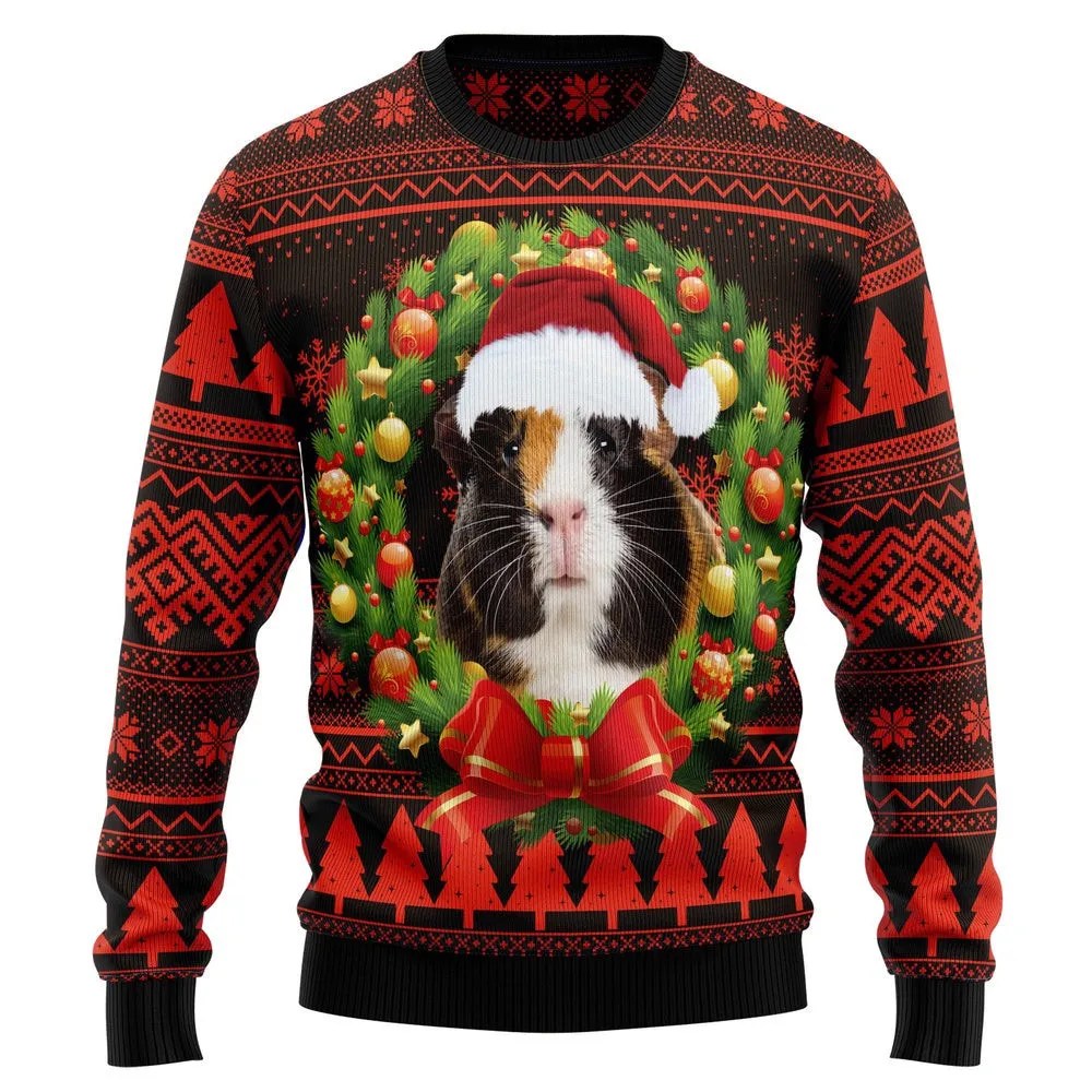 Cute Guinea Pig Ugly Christmas Sweater Gift For Christmas