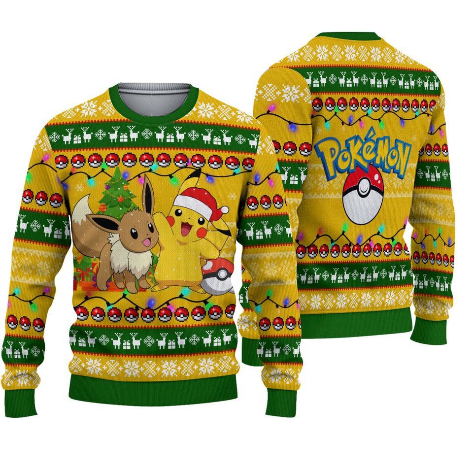 Cute Monster Animation Movie Ugly Christmas Sweater