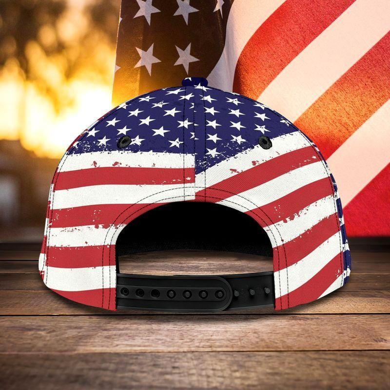 Cute Pig American Flag Classic Cap Baseball Cap Trucker Hats Custom Hats Gifts For Men & Women