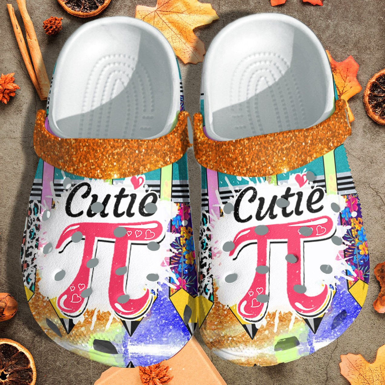 Cute Pink Pi Shoes Crocbland Clog Gift