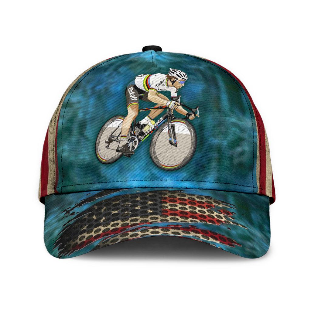 Cycling Classic Cap, Gift for Cycling Lovers, Bike Lovers Trucker Hats Custom Hats Gifts For Men & Women