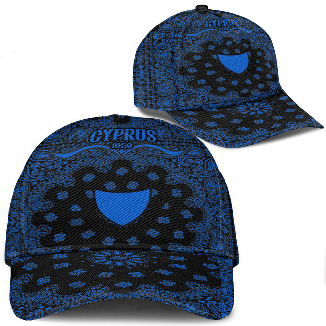 Cyprus Classic Cap Paisley Bandana Never Out of Date" Personalized Cap Trucker Hats Custom Hats Gifts For Men & Women"