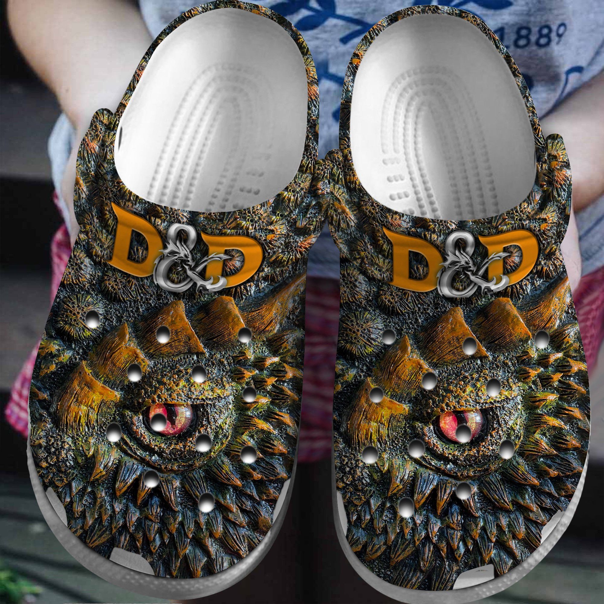 D&D Dungeons & Dragons Movie Game Crocs Crocband Clogs Shoes Comfortable For Men Women and Kids