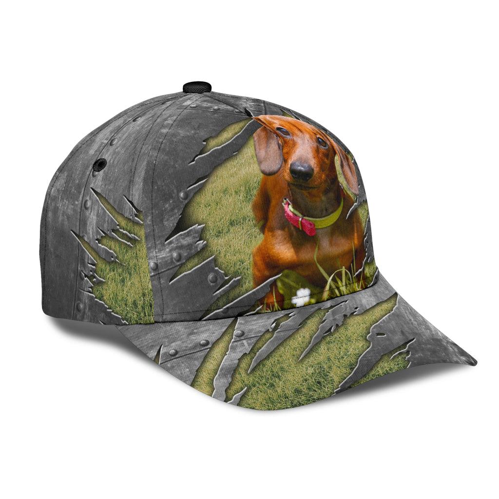 Dachshund Classic Cap, Gift for Dachshund Lovers Trucker Hats Custom Hats Gifts For Men & Women