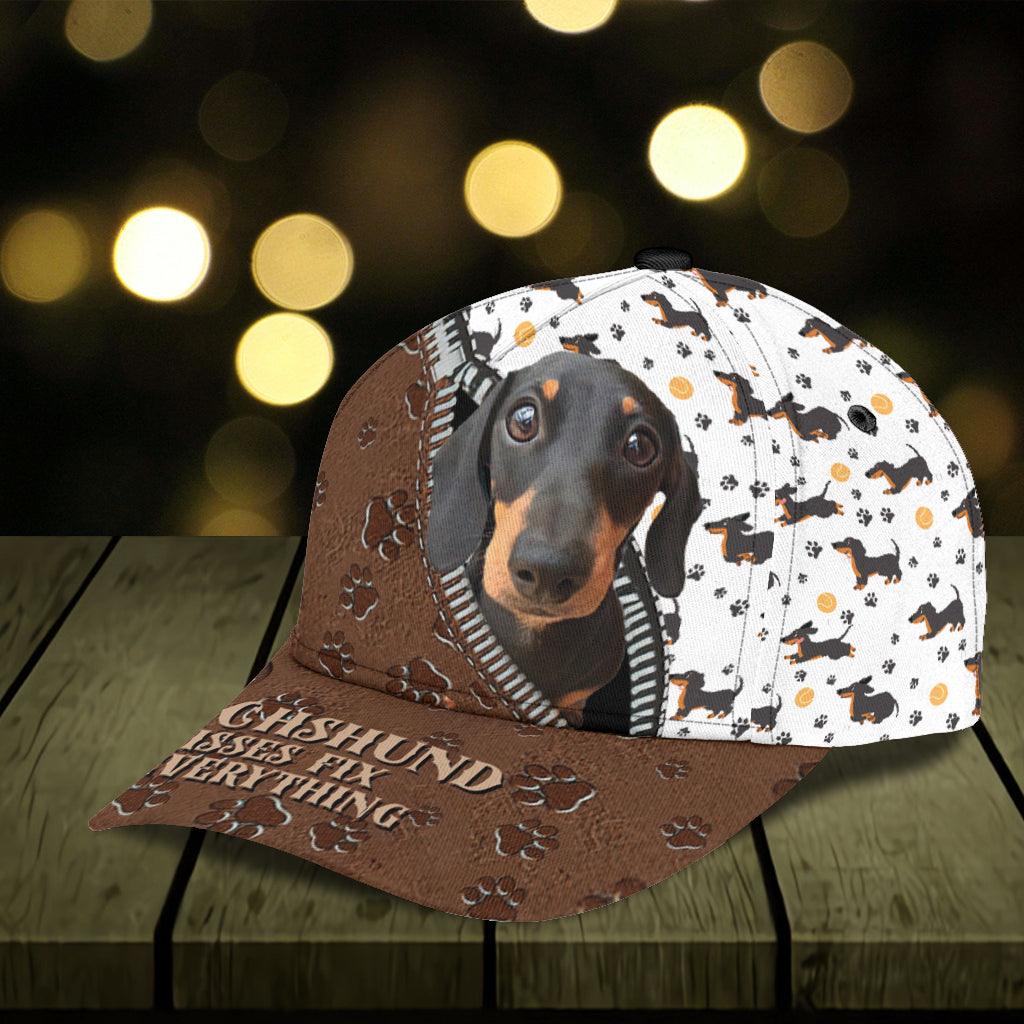 Dachshund Classic Cap, Gift for Dachshund Lovers Trucker Hats Custom Hats Gifts For Men & Women