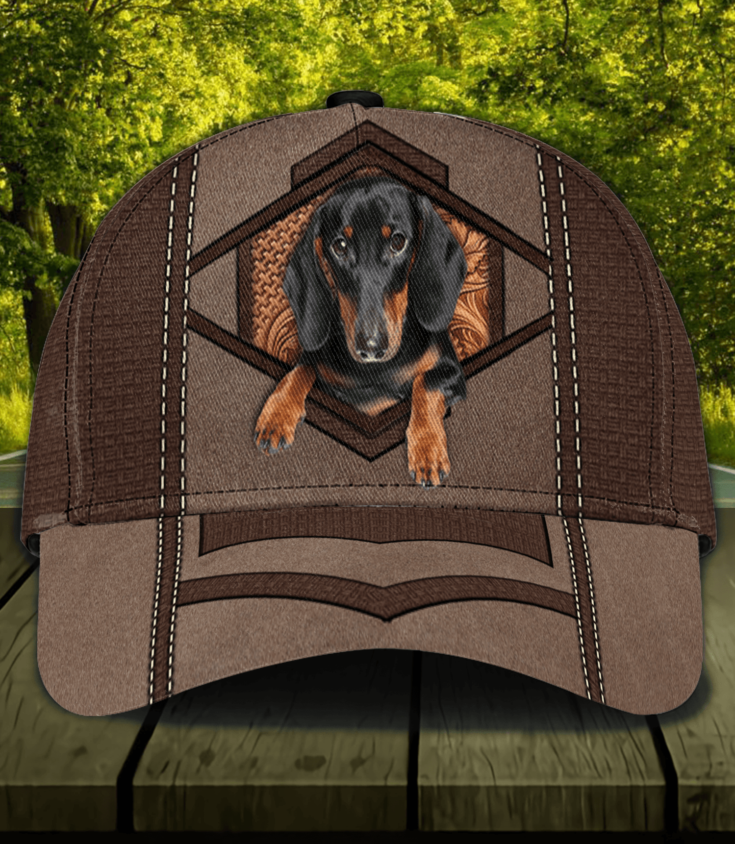 Dachshund Classic Cap, Gift for Dachshund Lovers Trucker Hats Custom Hats Gifts For Men & Women