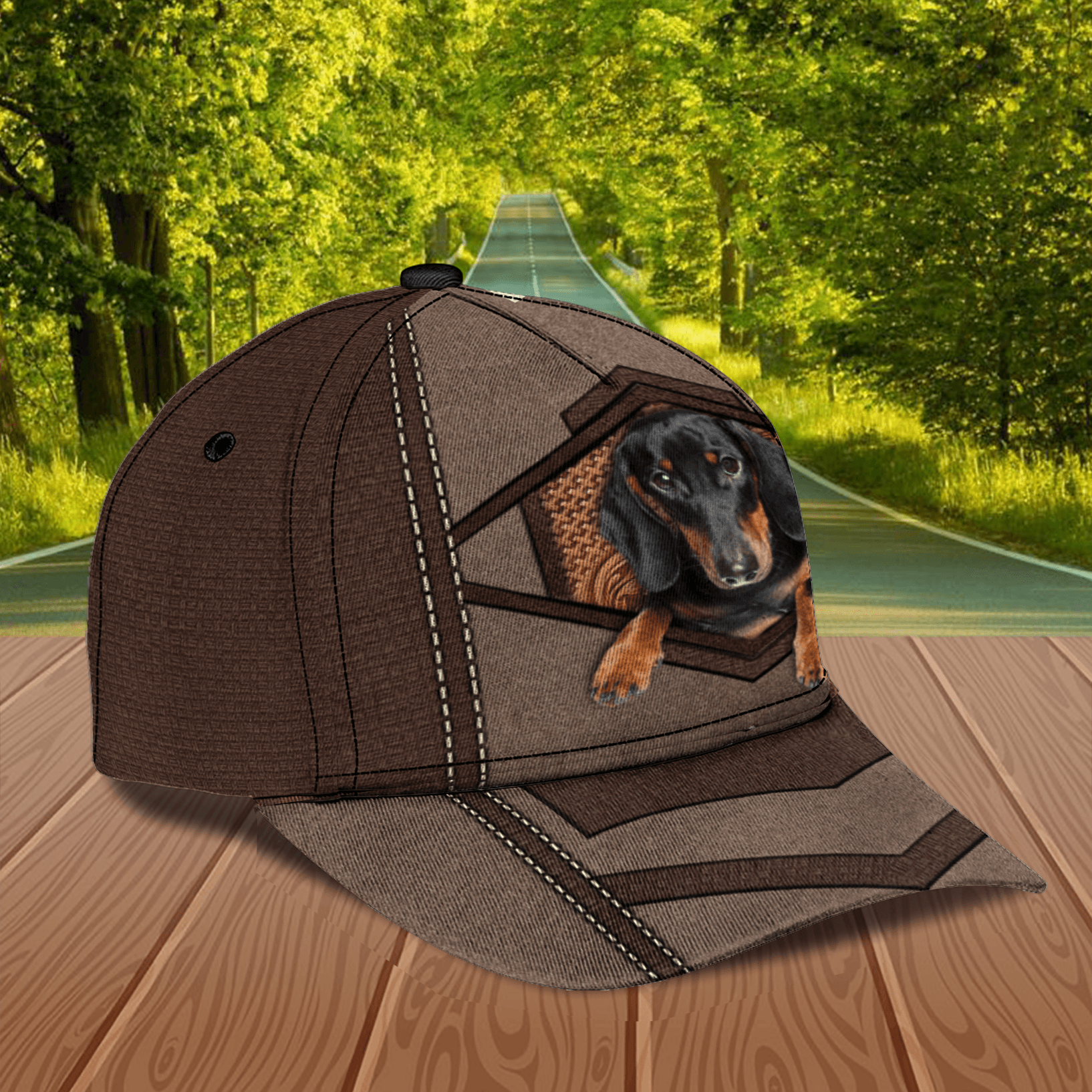 Dachshund Classic Cap, Gift for Dachshund Lovers Trucker Hats Custom Hats Gifts For Men & Women