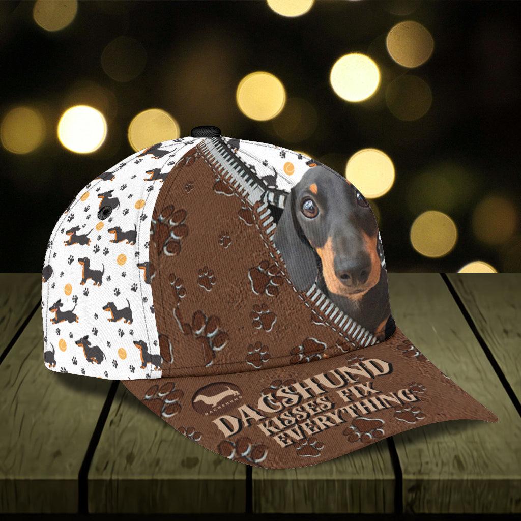 Dachshund Classic Cap, Gift for Dachshund Lovers Trucker Hats Custom Hats Gifts For Men & Women