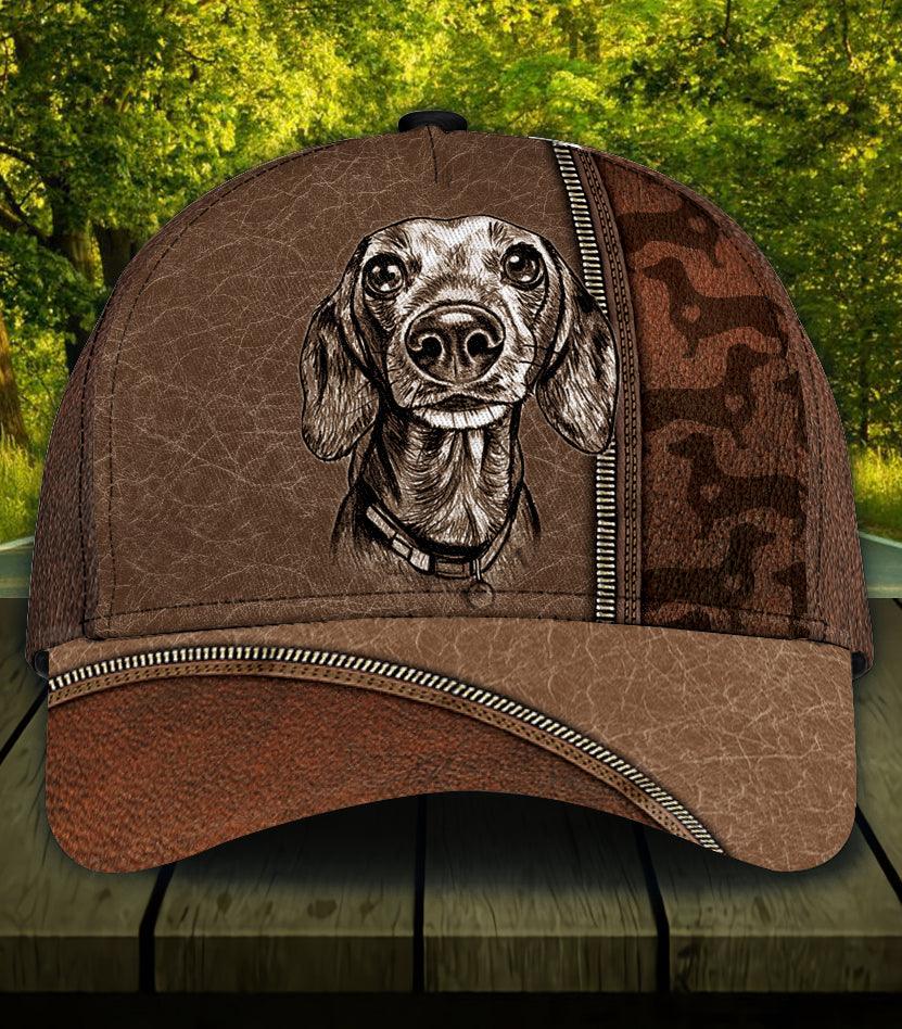 Dachshund Classic Cap, Gift for Dachshund Lovers Trucker Hats Custom Hats Gifts For Men & Women