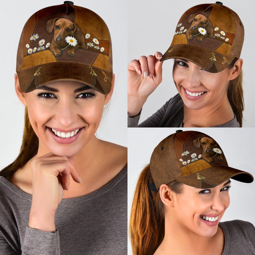 Dachshund Classic Cap, Gift for Dachshund Lovers Trucker Hats Custom Hats Gifts For Men & Women
