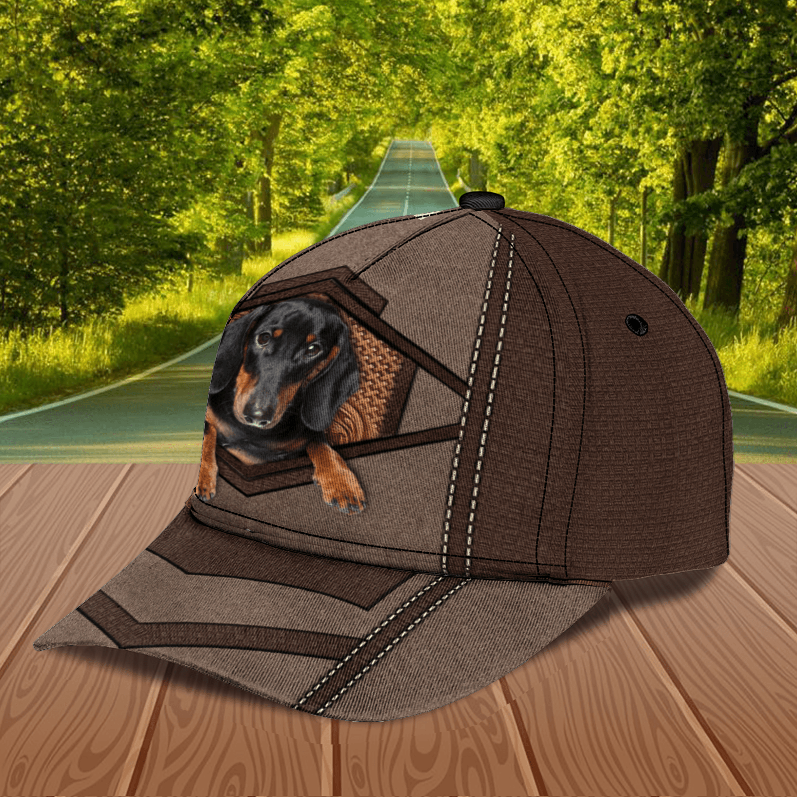 Dachshund Classic Cap, Gift for Dachshund Lovers Trucker Hats Custom Hats Gifts For Men & Women