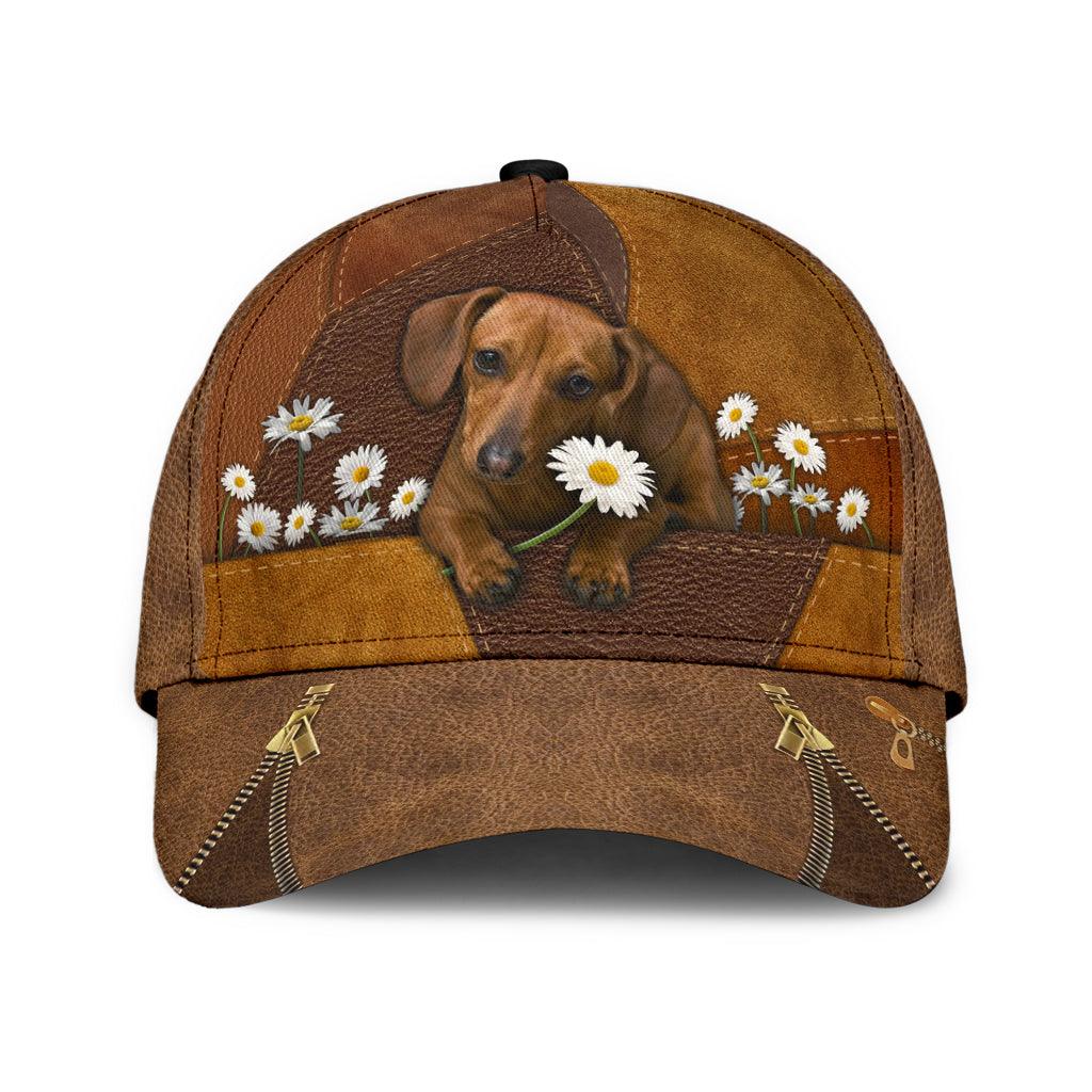 Dachshund Classic Cap, Gift for Dachshund Lovers Trucker Hats Custom Hats Gifts For Men & Women