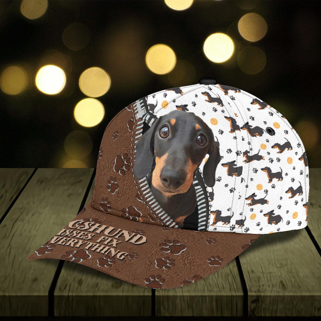 Dachshund Classic Cap, Gift for Dachshund Lovers Trucker Hats Custom Hats Gifts For Men & Women