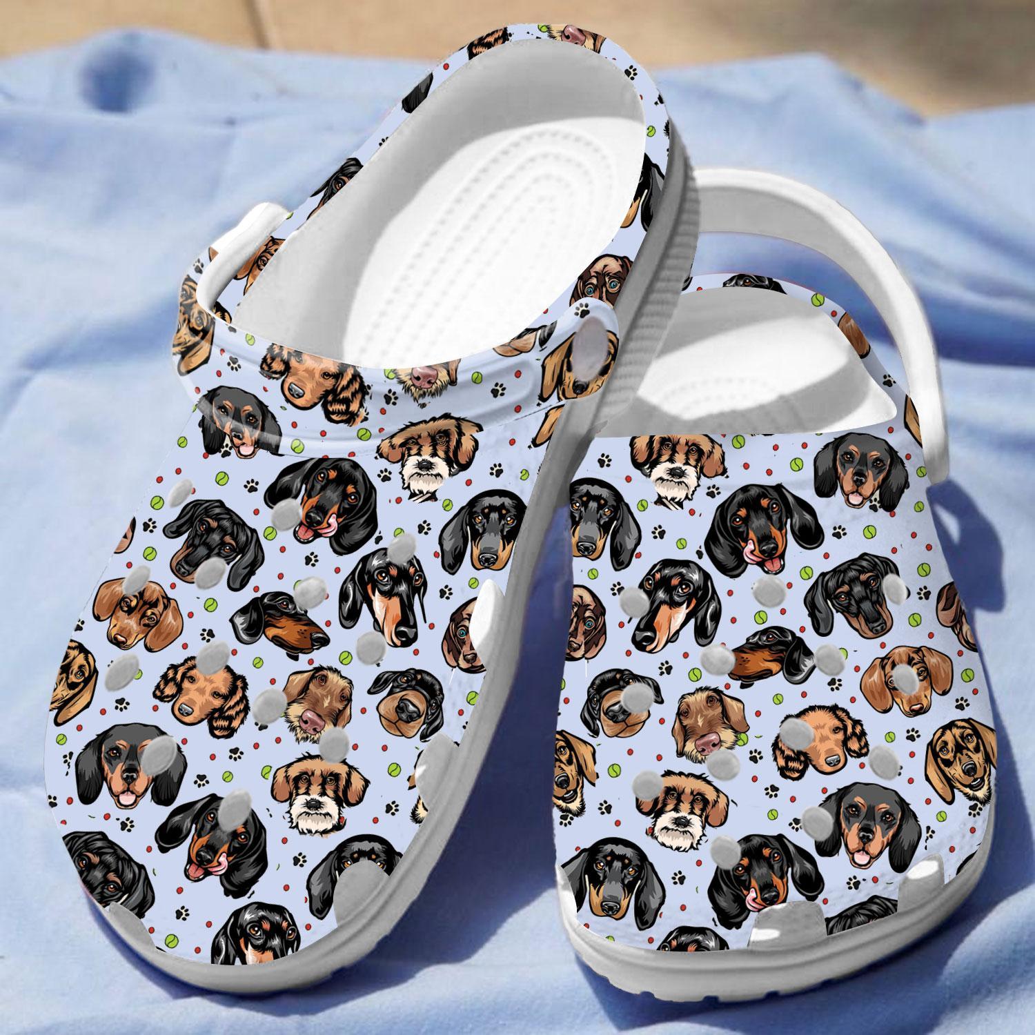 Dachshund Crocs Crocband Clogs - Comfy Shoes for All - Image 5