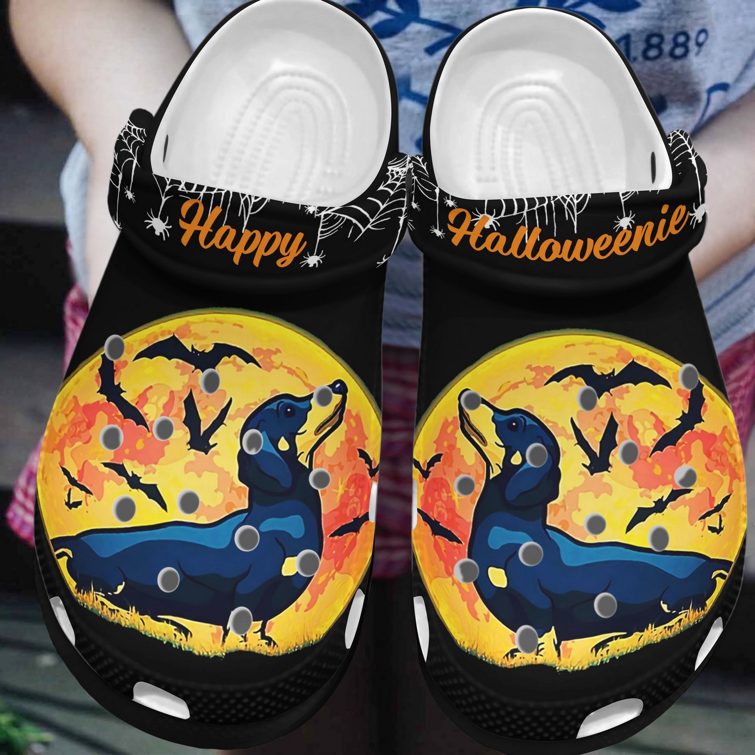 Dachshund Dog Animal Crocs Crocband Clogs Shoes Comfortable For Men Women and Kids