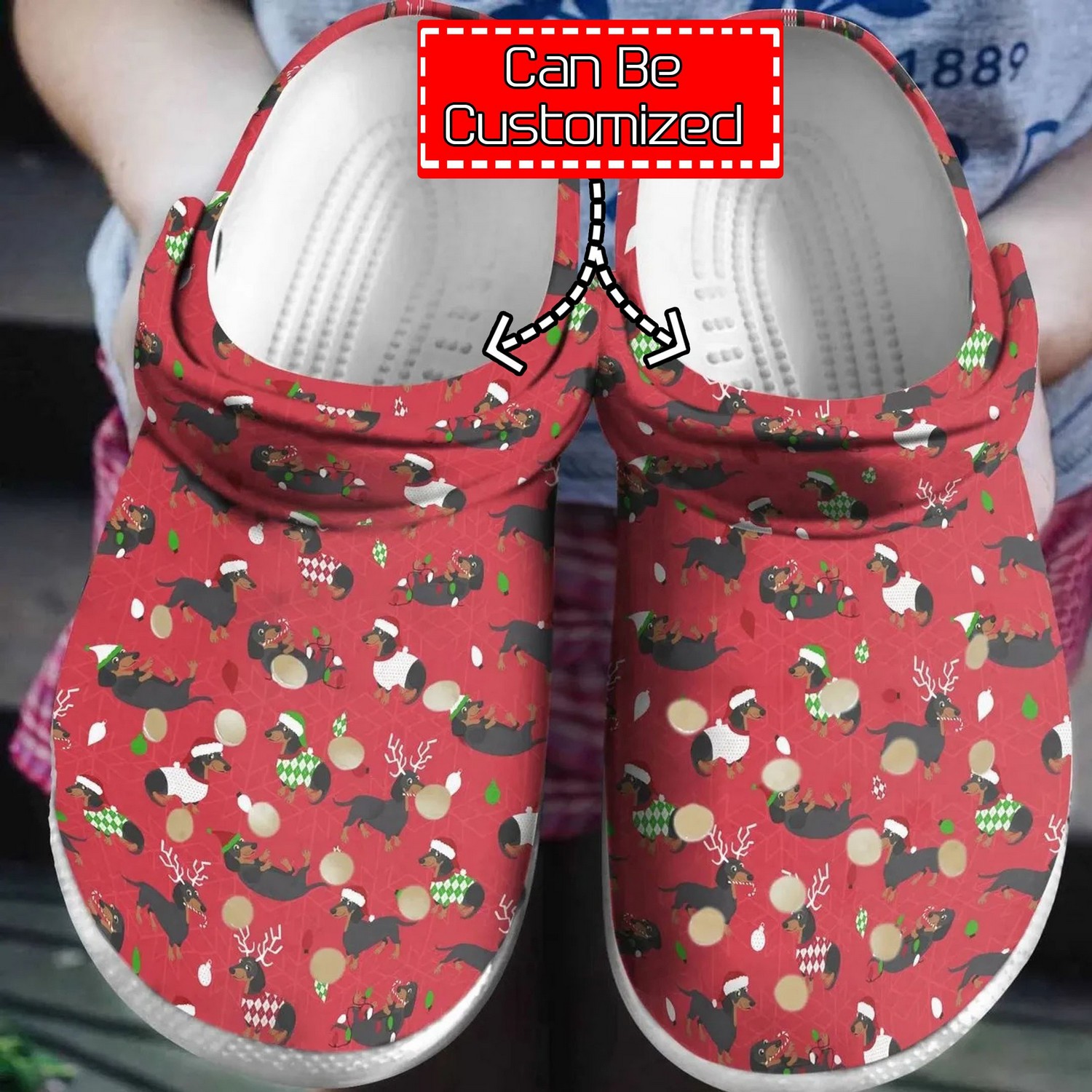 Dachshund Dog Animal Crocs Crocband Clogs Shoes Comfortable For Men Women and Kids