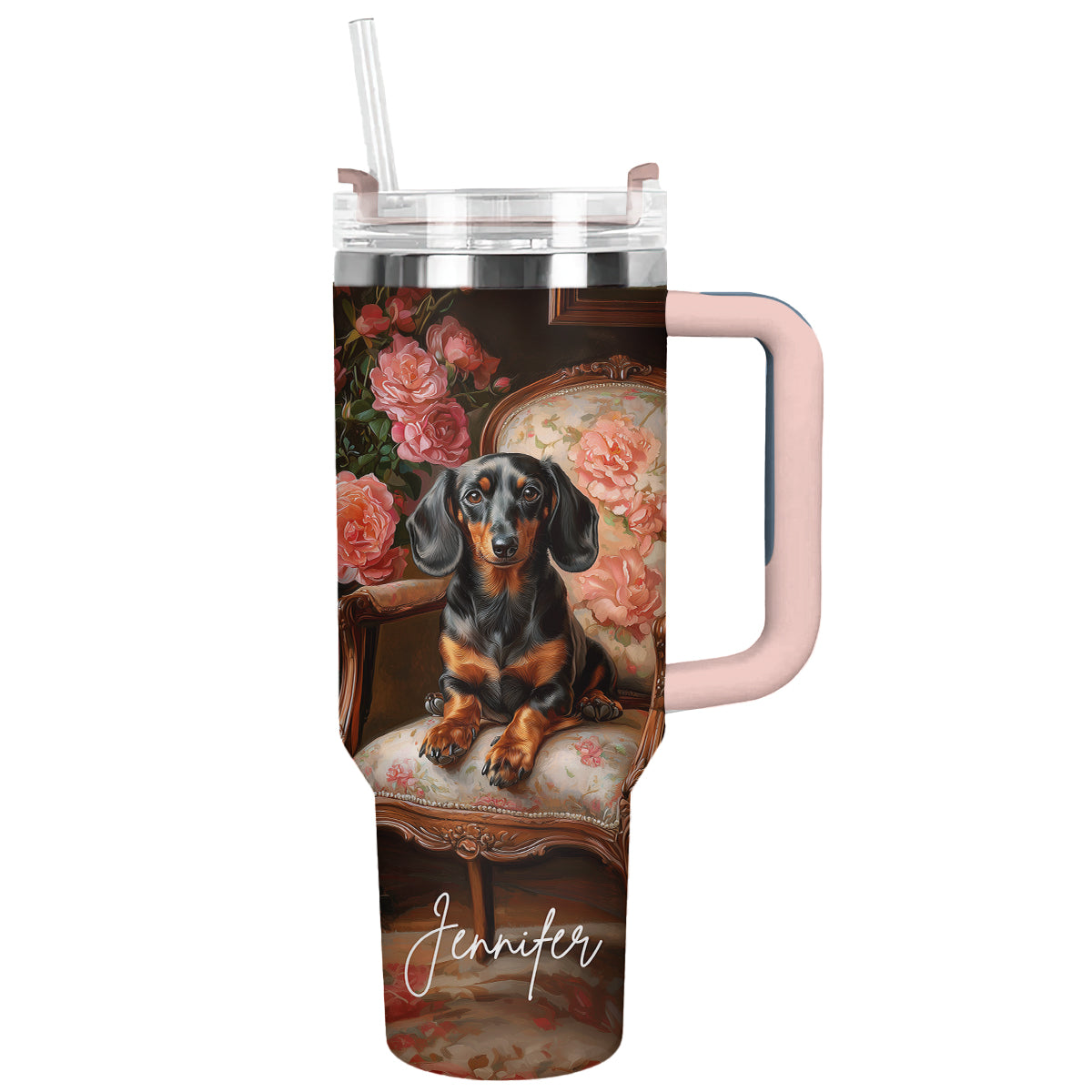 Dachshund Dog Custom Stanley Cup 40 oz 30 oz Tumbler With HandleTVC2301308