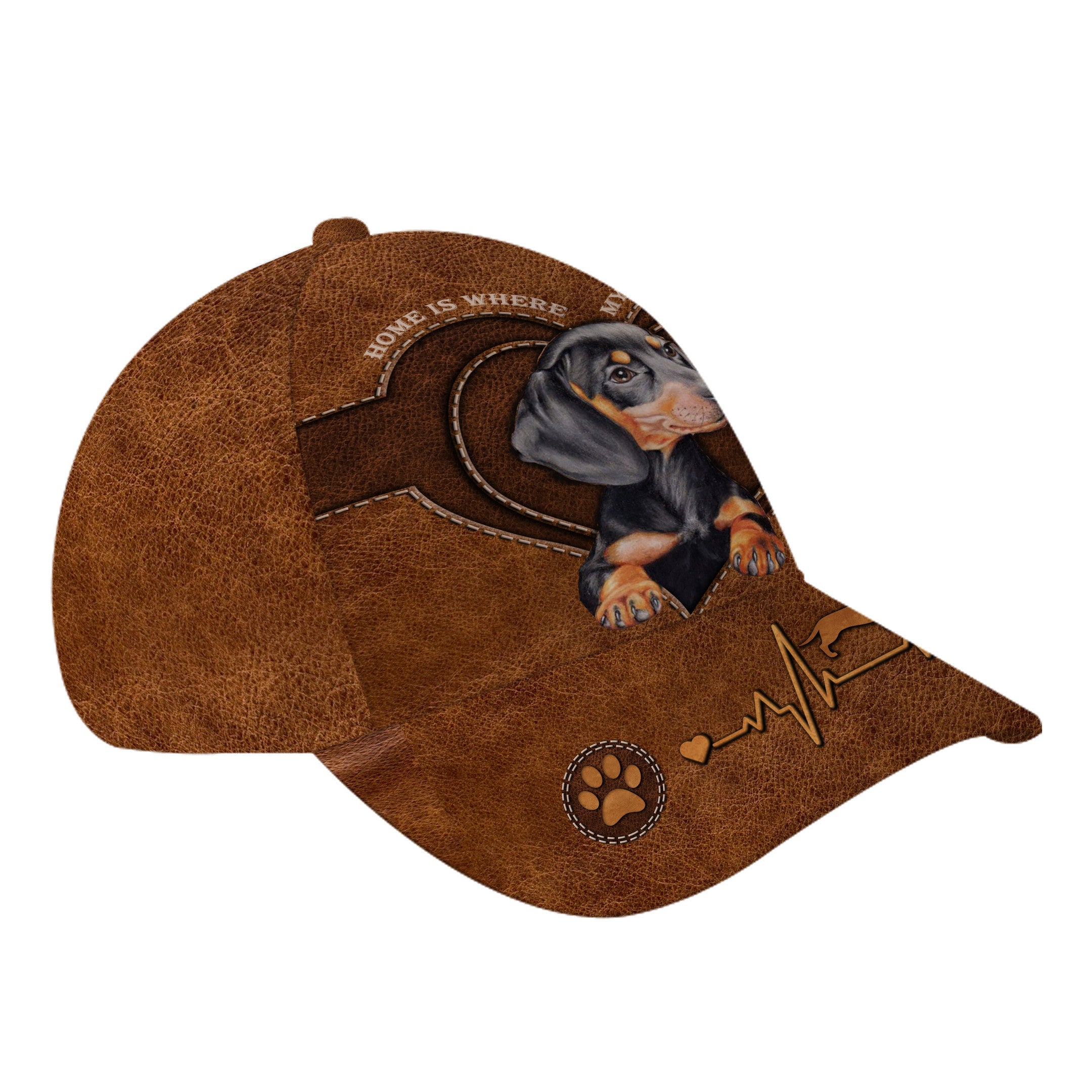 Dachshund Home Hat Classic Cap Trucker Hats Custom Hats Gifts For Men & Women