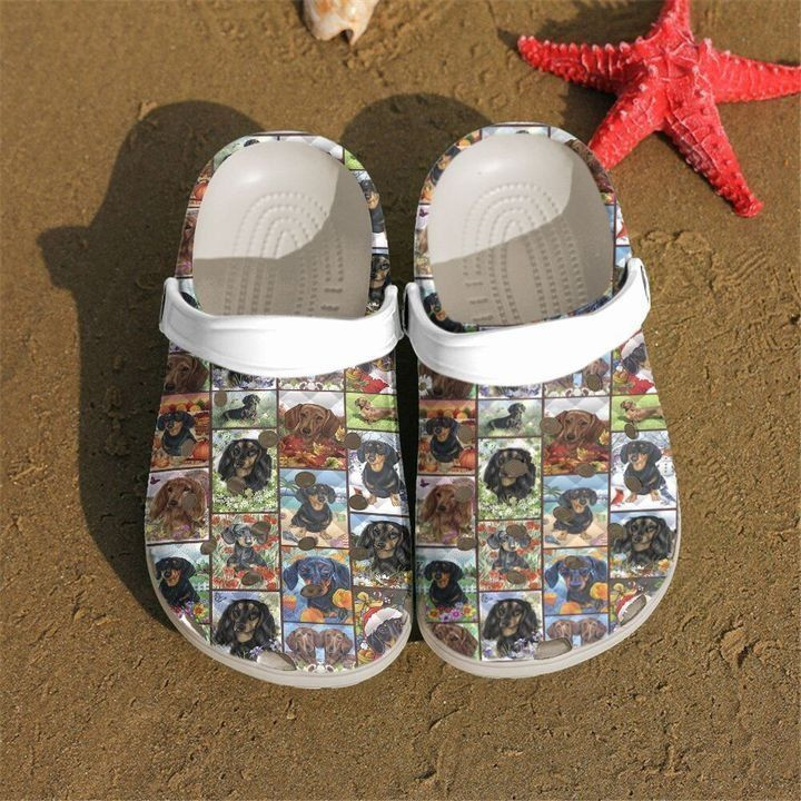 Dachshund Lover Classic Clogs Shoes