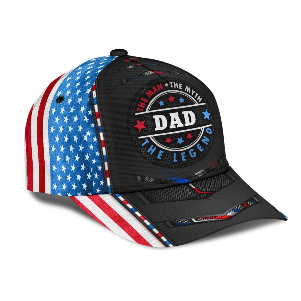DAD Baseball Cap Dad US The Myth Legend Classic Hat Trucker Hats Custom Hats Gifts For Men & Women