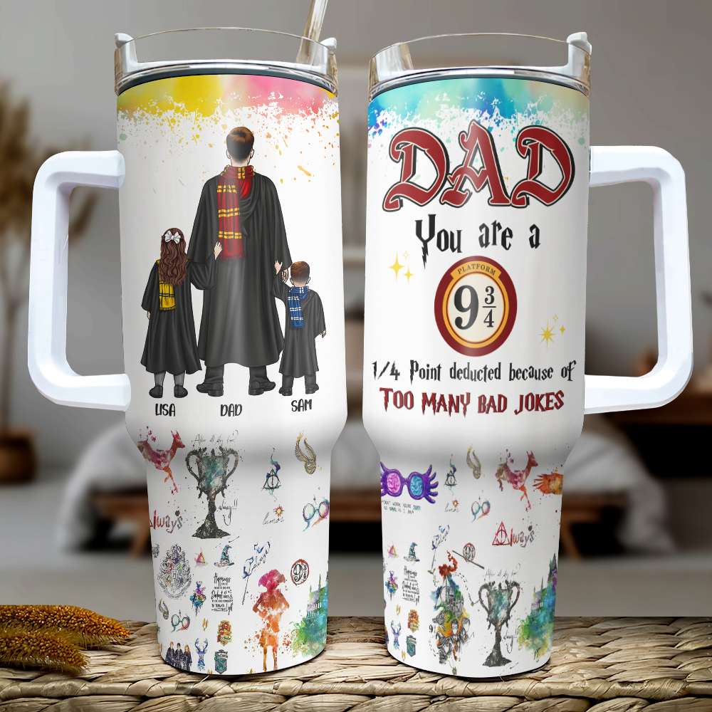 Dad Harry Potter Movies Custom Stanley Cup 40 oz 30 oz Tumbler With HandleTVC2301765