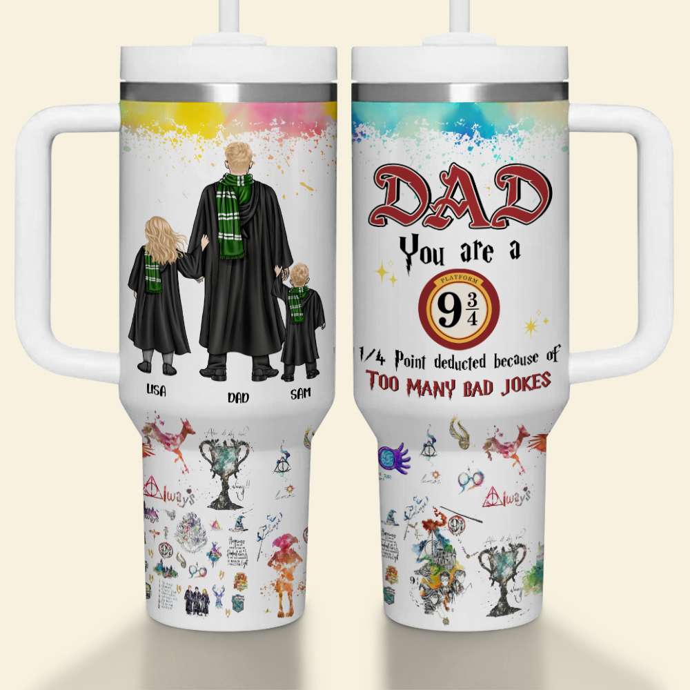 Dad Harry Potter Movies Custom Stanley Cup 40 oz 30 oz Tumbler With HandleTVC2301765