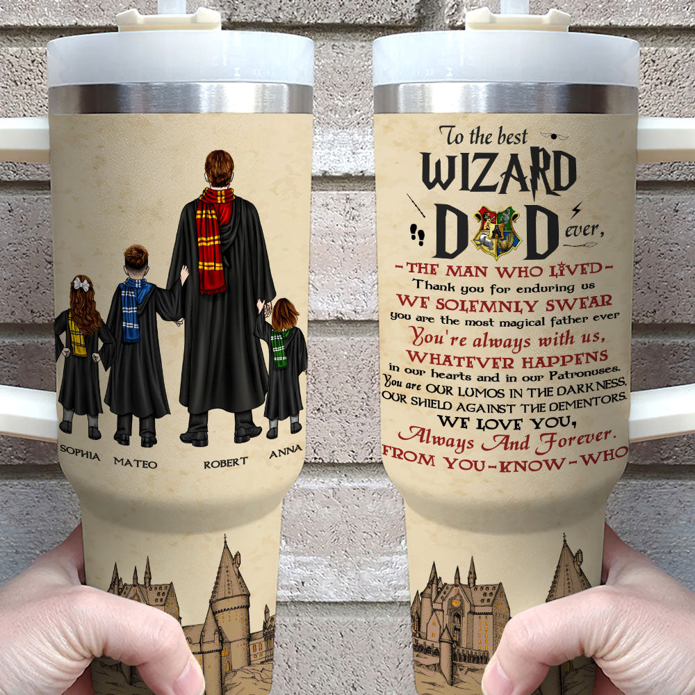 Dad Harry Potter Movies Custom Stanley Cup 40 oz 30 oz Tumbler With HandleTVC2301765