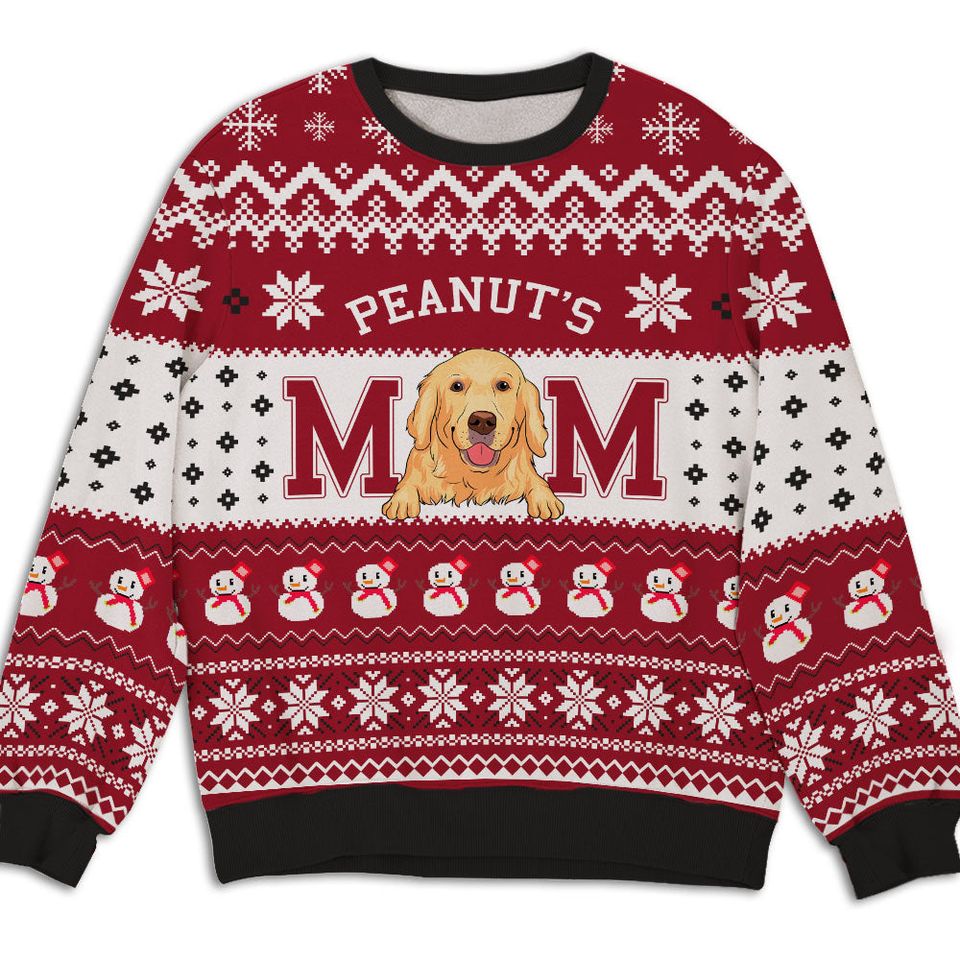 Dad Mom Basic - Personalized Custom All-Over-Print Sweatshirt