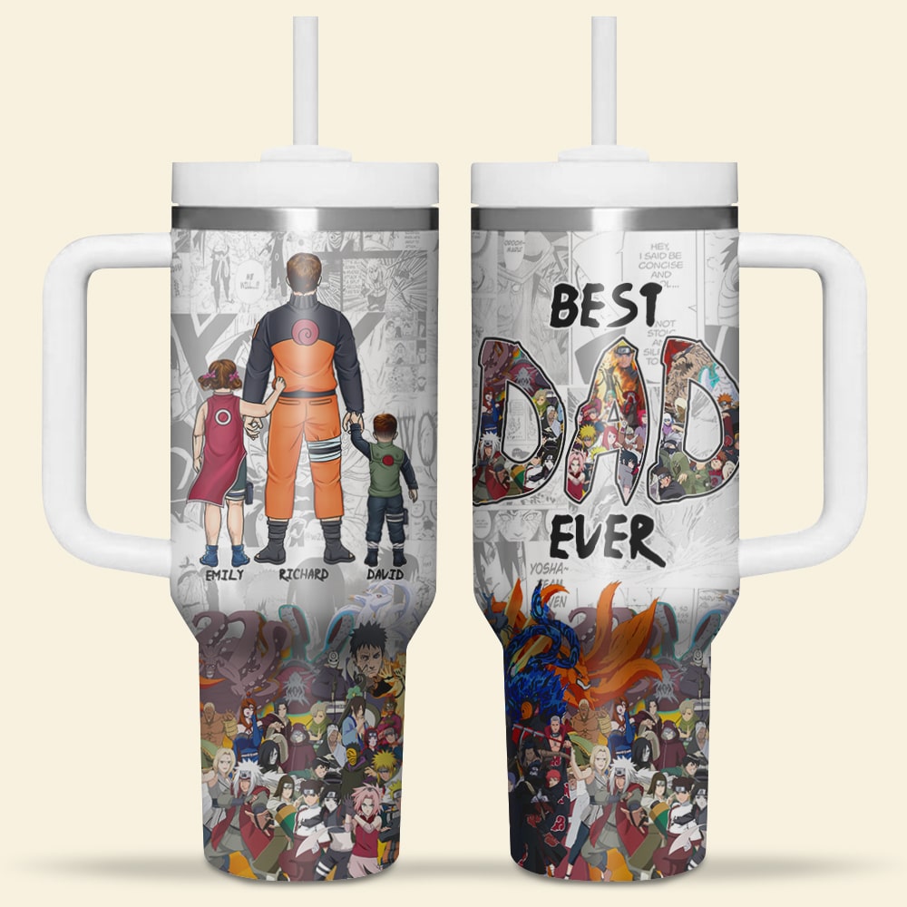 Dad Naruto Anime Custom Stanley Cup 40 oz 30 oz Tumbler With HandleTVC2301764 - Image 3