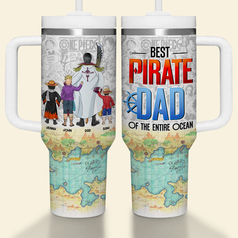 Dad One Piece Anime Custom Stanley Cup 40 oz 30 oz Tumbler With HandleTVC2301764
