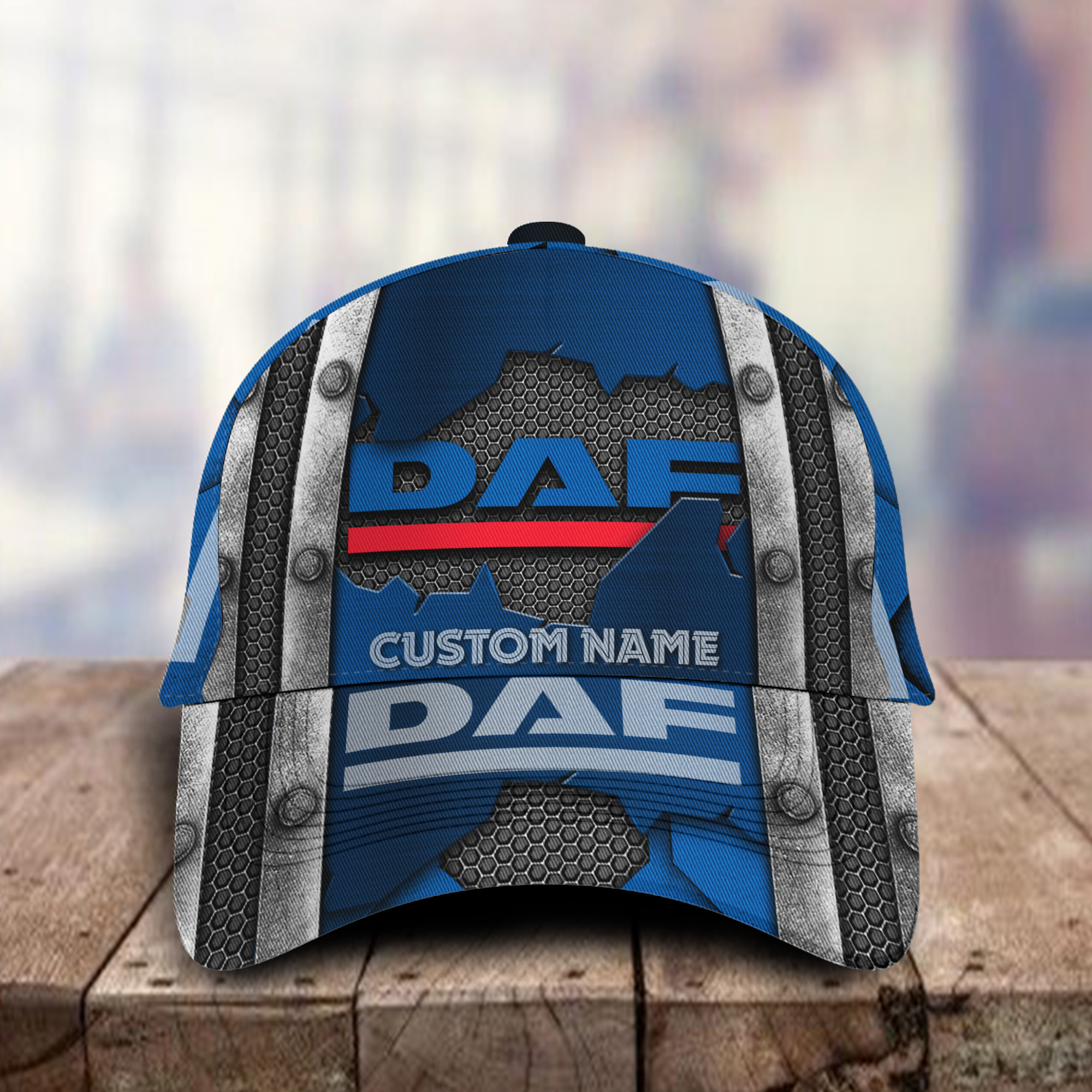 Daf 3D Classic Cap Custom Hat Logo Name Trucker Hats Custom Hats Gifts For Men & Women