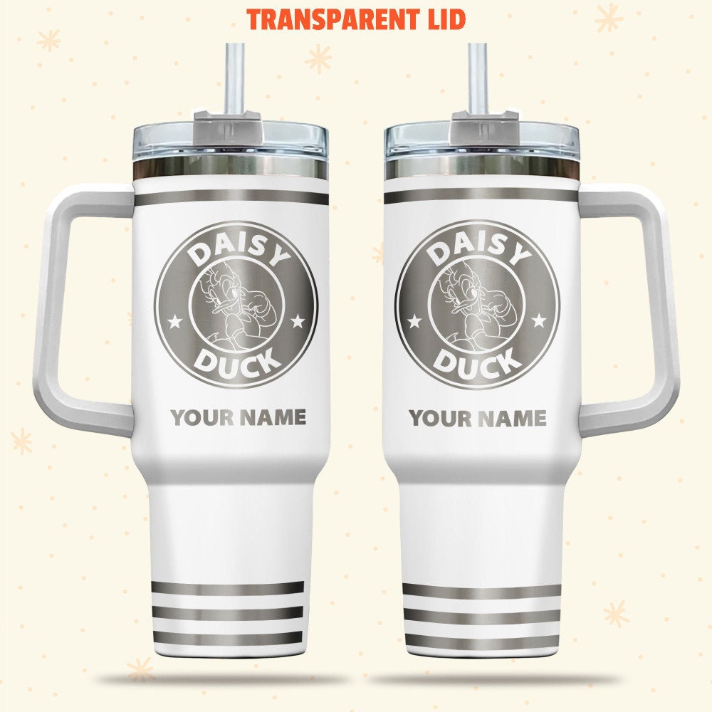 Daisy Duck Disney Cartoon Custom Stanley Cup 40 oz 30 oz Tumbler With HandleTVC2301982