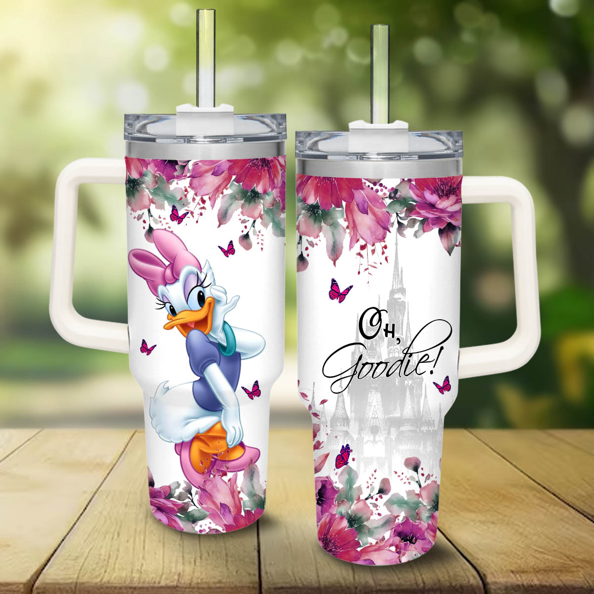 Daisy Duck Mickey Mouse And Friends Cartoon Custom Stanley Cup 40 oz 30 oz Tumbler With HandleTVC2301829