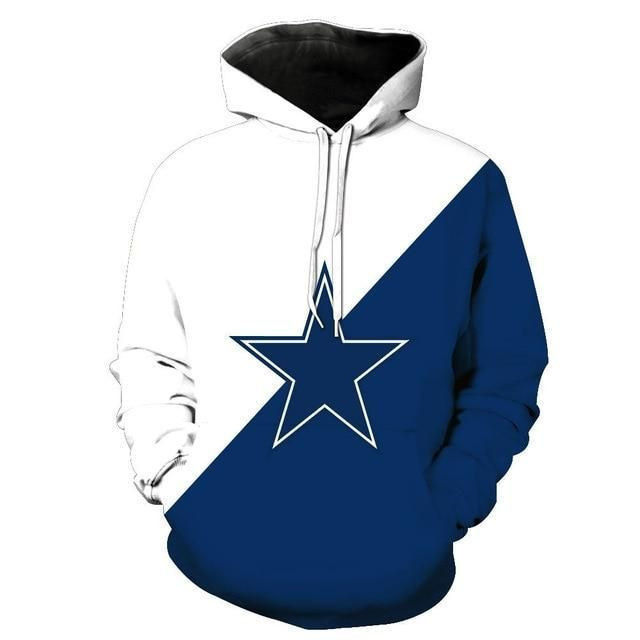 Dallas Cowboys 3D All Over Print Hoodie, Zip Hoodie