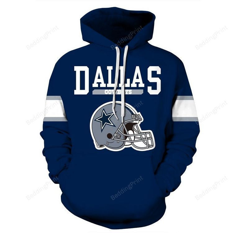 Dallas Cowboys 3D All Over Print Hoodie, Zip Hoodie
