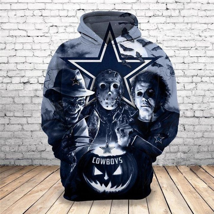 Dallas Cowboys 3D All Over Print Hoodie, Zip Hoodie