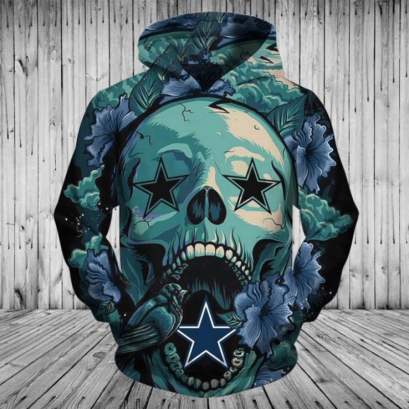 Dallas Cowboys 3D All Over Print Hoodie, Zip Hoodie