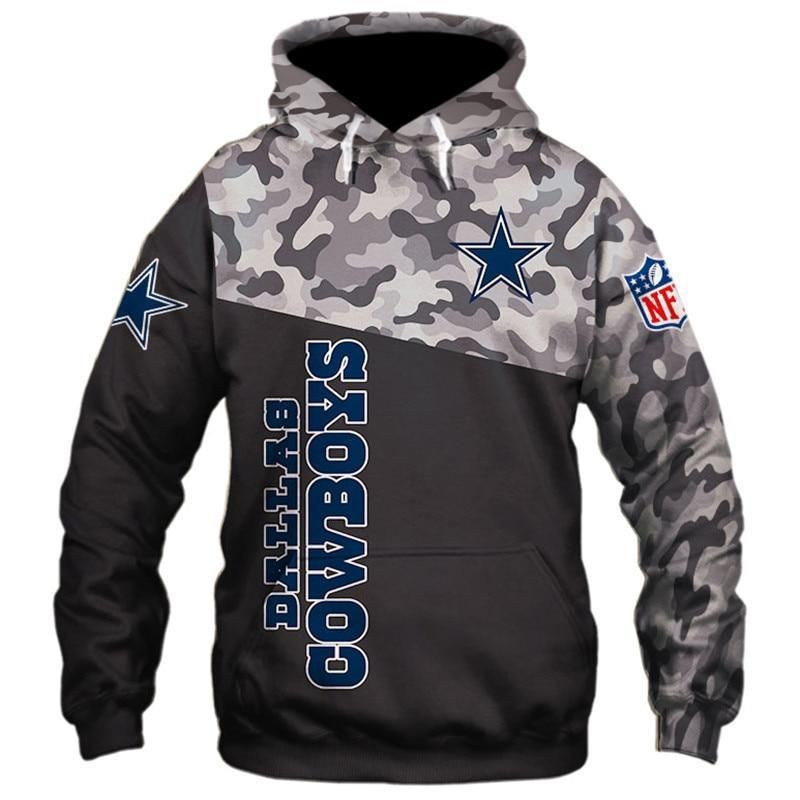Dallas Cowboys 3D All Over Print Hoodie, Zip Hoodie