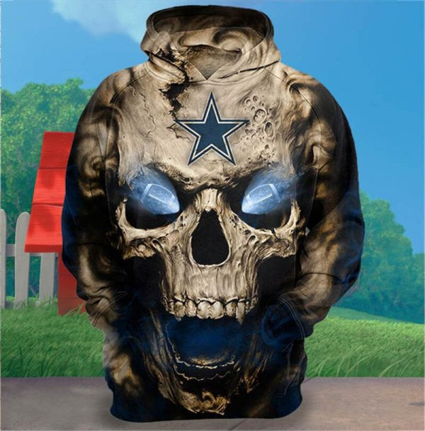 Dallas Cowboys 3D All Over Print Hoodie, Zip Hoodie