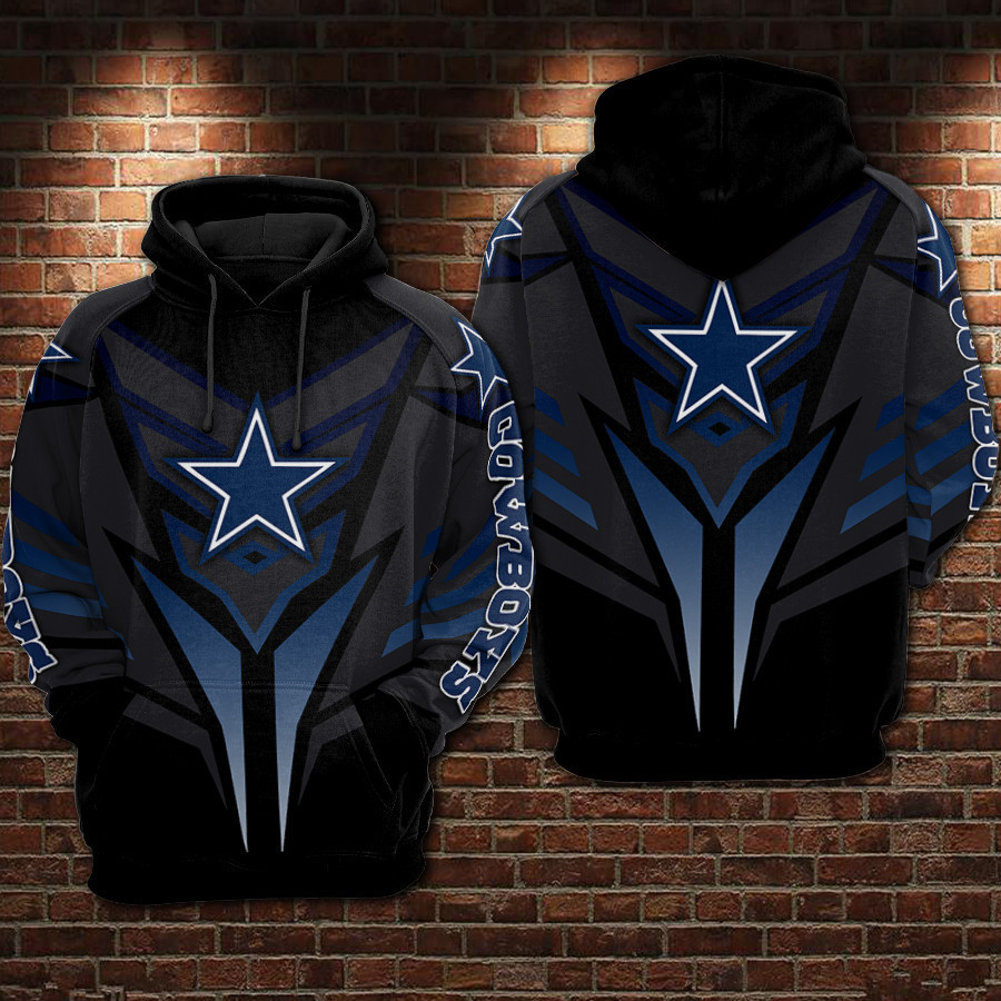 Dallas Cowboys 3D All Over Print Hoodie, Zip Hoodie