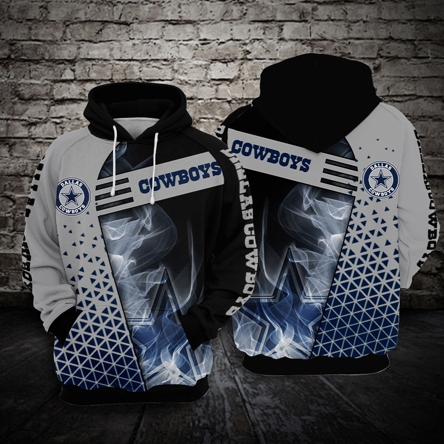 Dallas Cowboys 3D All Over Print Hoodie, Zip Hoodie
